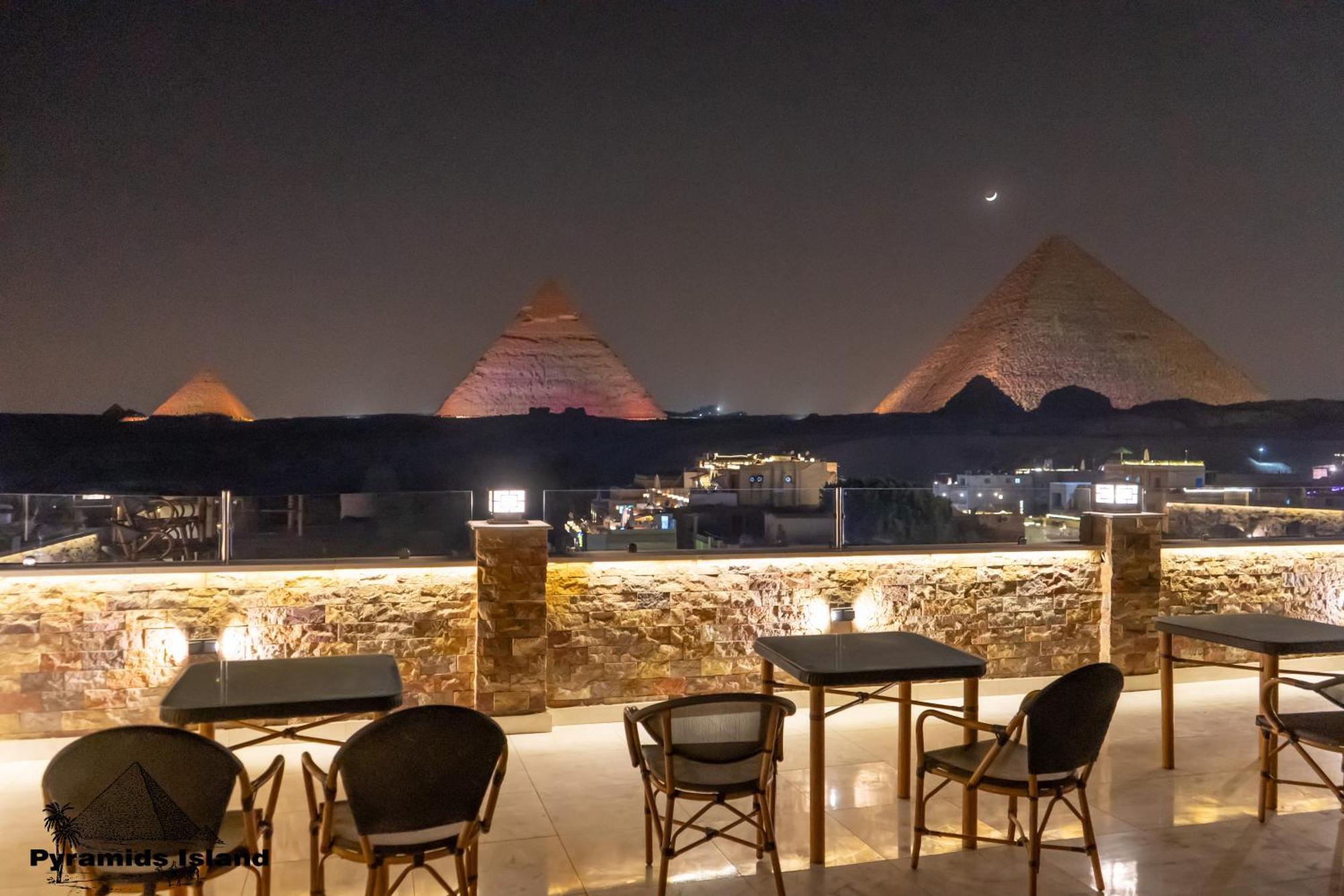 Pyramids Island Kafret el-Gabal Exterior foto