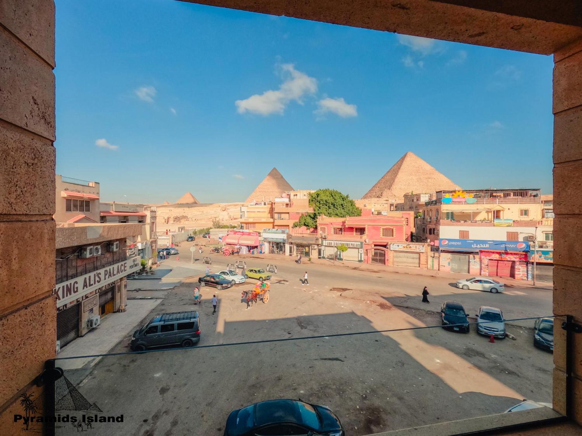 Pyramids Island Kafret el-Gabal Exterior foto